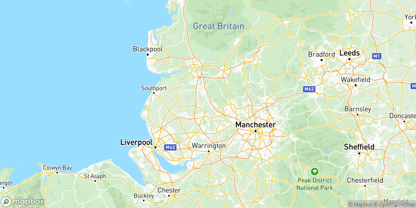 the North West Map